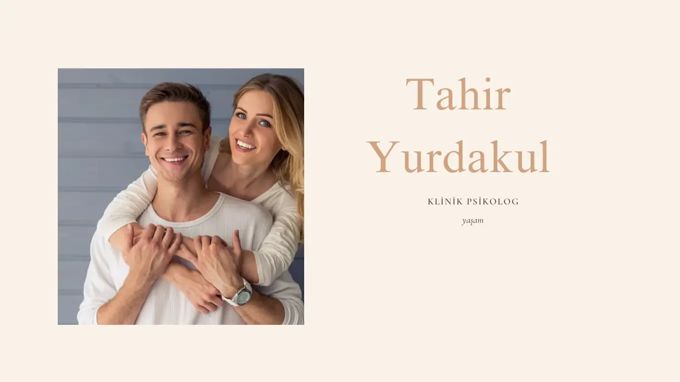 Van’daki en iyi psikolog Tahir Yurdakul'un tanıtım görseli, mutlu bir çiftin pozitif enerjisini yansıtıyor.